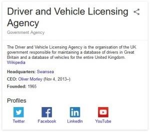 Vehicle Licensing Agency Dvla